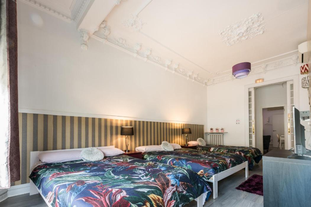 M&F 7 Rooms/7 Bathrooms Over Gran Via มาดริด ภายนอก รูปภาพ