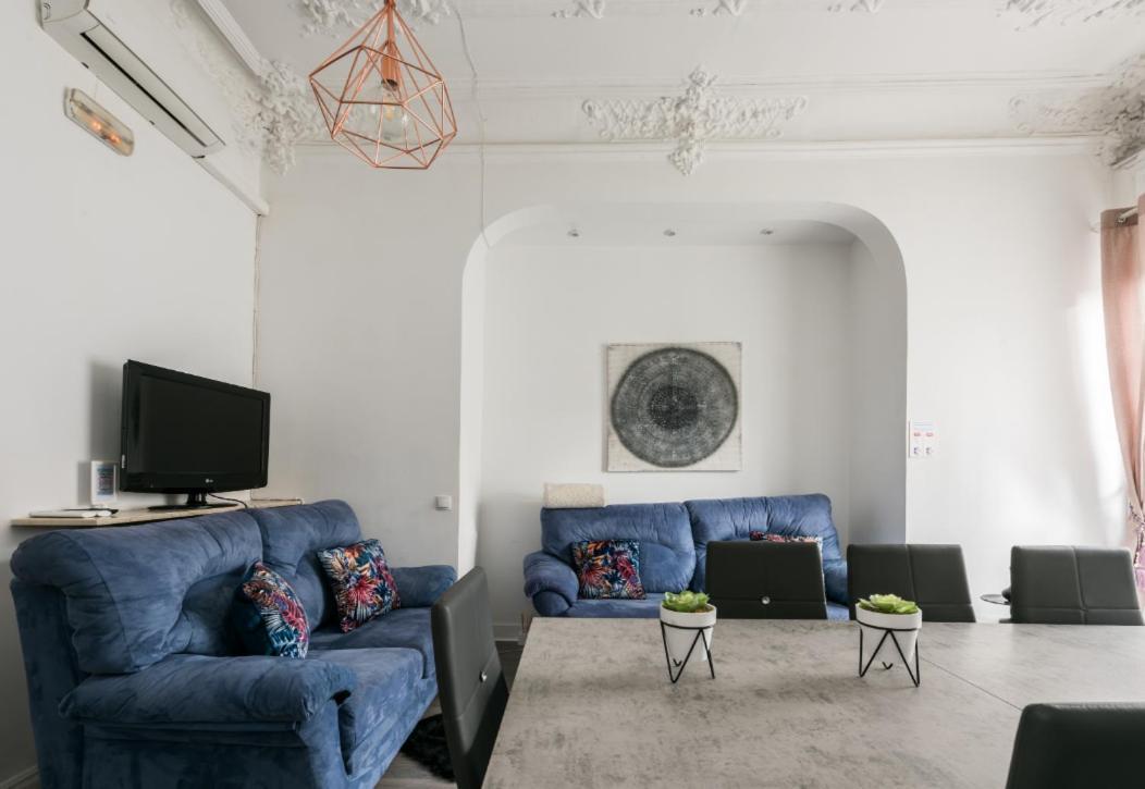 M&F 7 Rooms/7 Bathrooms Over Gran Via มาดริด ภายนอก รูปภาพ