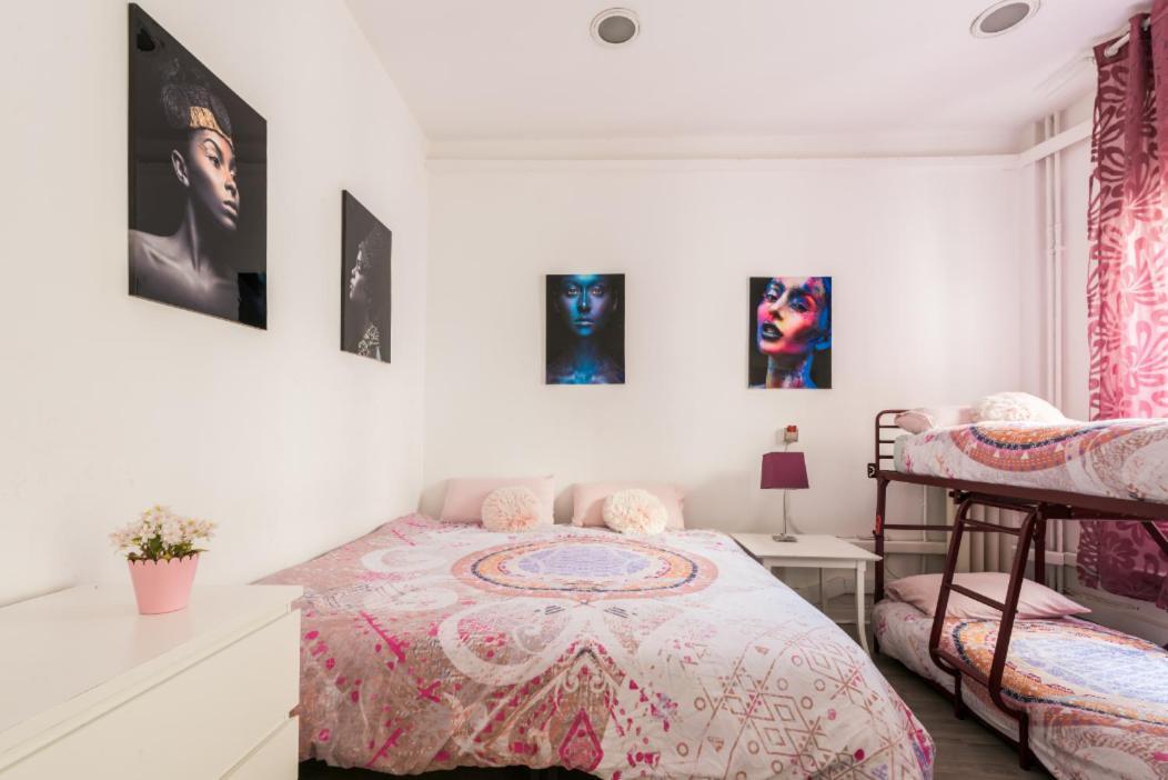M&F 7 Rooms/7 Bathrooms Over Gran Via มาดริด ภายนอก รูปภาพ